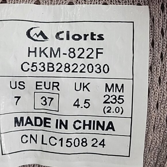 Clorts Women's Waterproof Yellow/Gray Hiking Boots US Size 7 - Picture 8 of 8